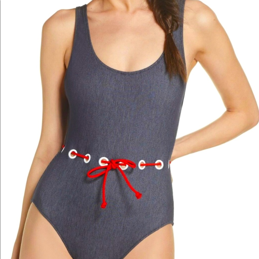 Solid & Striped Denim One piece